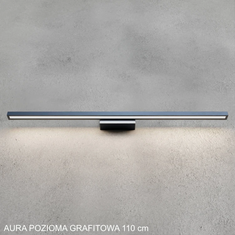 Lampa elewacyjna AURA GRAFITOWA POZIOMA 110 cm - zblizenie3.jpg