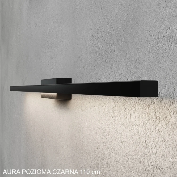 Lampa elewacyjna AURA CZARNA POZIOMA 110 cm - zblizenie2.jpg